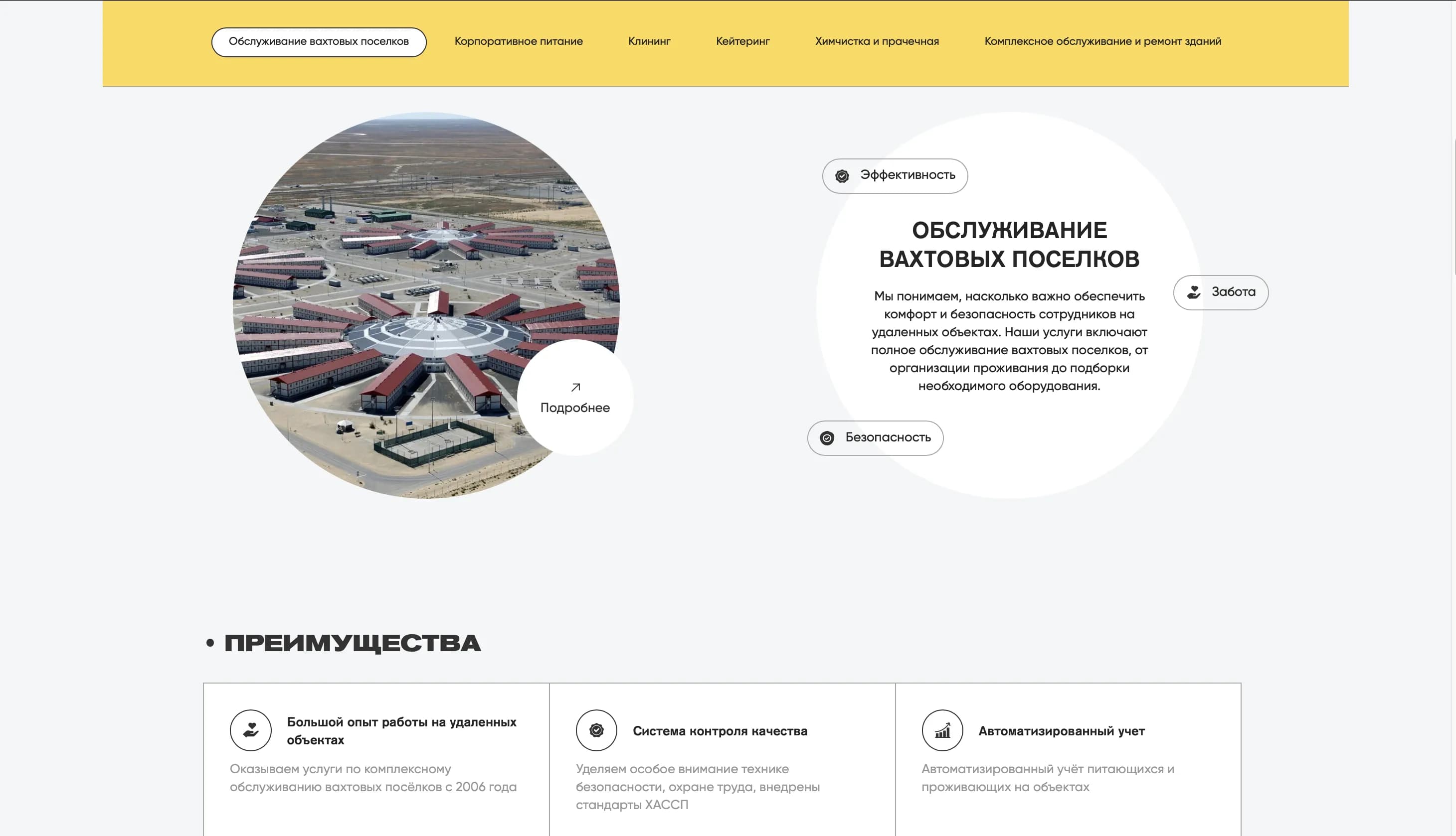 Разработка веб сайта и SEO для Европейской сервисной компании